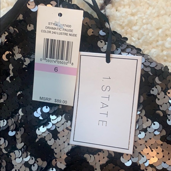 High wasted sequin skirt - Picture 2 of 2